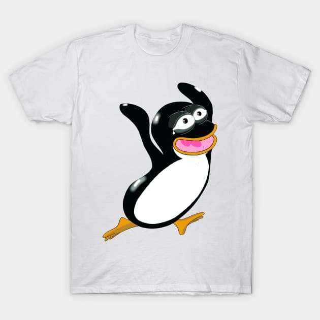 Linux Tux Penguin meme T-Shirt by it-guys